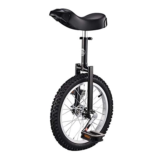 Monociclo : SERONI Monociclo Negro para niños / Adultos, Monociclo de Entrenamiento con diseño ergonómico, Altura Ajustable, Antideslizante, Equilibrio de neumáticos, Bicicleta de Ejercicio, Bicicleta