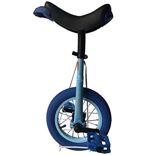 Monociclo : TTRY&ZHANG Pequeña Rueda de 12 Pulgadas Unicycle, para niños pequeños / niños / niños / niñas, Menores de 5 años de Edad, Equilibrio para Principiantes, Ejercicio Deportivo (Color : Blue)