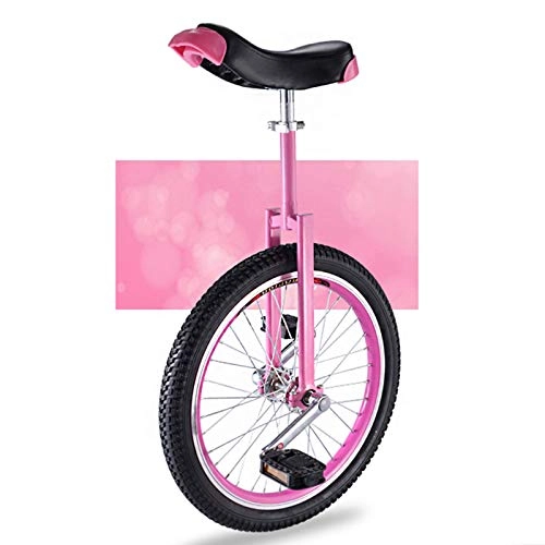 Monociclo : YQG Monociclo Ajustable para niños, Ejercicio de Equilibrio de 20 Pulgadas, Divertido Ciclo de Bicicleta, Fitness, para niños de 13 a 18 años, Asiento cómodo y Rueda Antideslizante