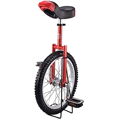 Monociclo : ywewsq Bicicleta de Equilibrio para Adultos de 20 '' para mamá / Mujer, Monociclo para Principiantes con Ruedas de 16 '' / 18 '' para niña de 7 / 8 / 9 / 10 / 12 años, cumpleaños (tamaño
