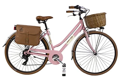 Paseo : Bicicleta dulce vida by Canellini vintage via veneto retro citybike aluminio mujer rosa