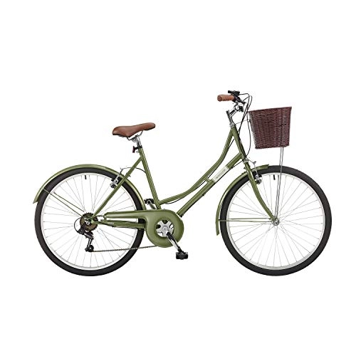 Paseo : Coyote Windsor - Bicicleta de montaña para mujer, color verde