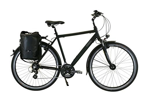 Paseo : HAWK Trekking Gent Premium Plus - Mochila (52 cm, incluye bolsa), color negro