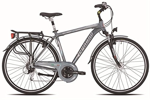 Paseo : Legnano bicicleta 400 Asolo Gent dinamo 24 V Talla 60 gris (City) / Bicycle 400 Asolo Gent Dynamo 24S Size 60 GREY (City)