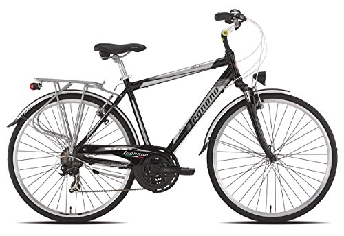 Paseo : Legnano bicicleta 420Amalfi Gent 21V Talla 56negro (City) / Bicycle 420Amalfi Gent 21S Size 56Black (City)
