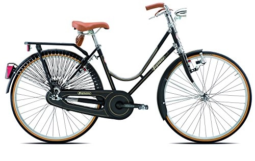 Paseo : Legnano Ciclo 101 Urban, Bicicleta Vintage Mujer, Negro, 44