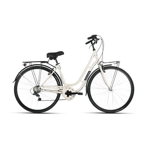 Paseo : MYLAND City Bike DOSSO 28.3 28'' 7v Mujer Blanco Talla M (City)