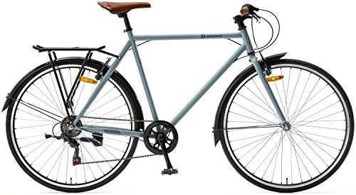 Paseo : Unbekannt Bicicleta de ciudad para hombre Popal Valther de 28 pulgadas, 6 velocidades, tamaño del marco: 50 cm