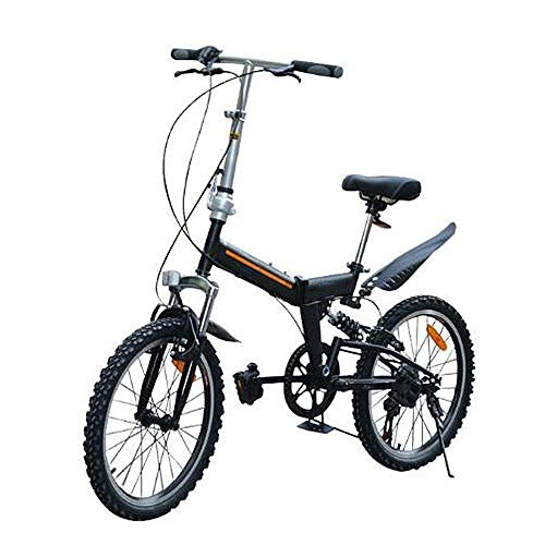 Plegables : Bicicleta Compacta De Amortiguación Plegable Para Hombres Mujeres, Bicicleta De Velocidad Portátil Bicicleta De Montaña Para Niños Adultos, Bicicleta Ligera De Ciudad Bicicleta De Aleación De Aluminio