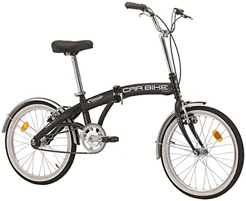 Plegables : Bicicleta plegable «Car Bike» de acero, 20 pulgadas, color negro