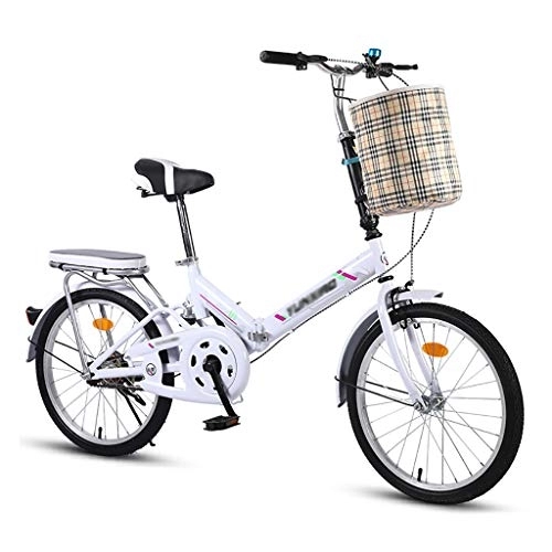 Plegables : Bicicleta Plegable, Mini Bicicletas Portátiles de 20 Pulgadas, Bicicleta de Cuadro Aerodinámico Extensible con Llanta Antideslizante y Resistente al Desgaste (Altura de Los Ciclistas: 135-180 cm)