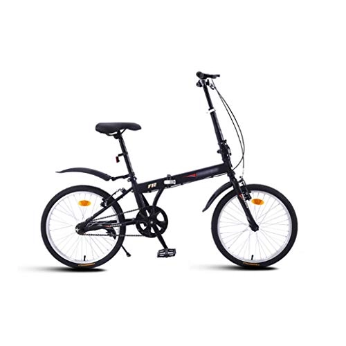 Plegables : Bicicletas de montaña for adultos, de 20 pulgadas de acero al carbono Montaña carril bici, acero de alto carbono completo cuadro de suspensión bicicletas plegables, envío rápido de EE.UU. 7 velocidad