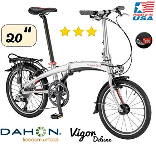 DAHON Vigor D9 Bicicleta plegable 20 pulgadas 9 marchas