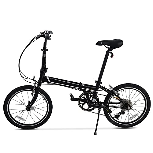 Plegables : DODOBD Bicicleta Plegable, Bicicleta Ultraligera de 20 Pulgadas, Bicicleta portátil para Adultos Hombres y Mujeres, para Hombres, niños, niñas y Mujeres, 8 velocidades Velocidad Variable