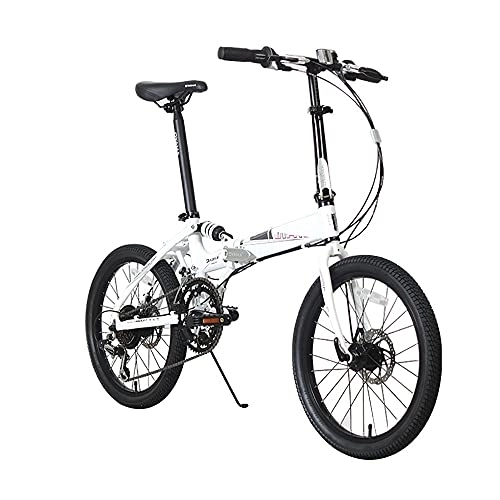 Plegables : DODOBD Bicicleta Plegable de 6 Velocidades 20 Pulgadas, Folding Bicicleta Plegable Cuadro Aluminio Ruedas, Bicicleta Retro de Ciudad para Trabajo Ligero para Adultos Bicicletas de Ciudad