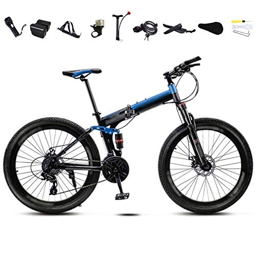 Plegables : DSHUJC Bicicleta de MTB Plegable Ligera de 26 Pulgadas, Bicicleta de montaña Plegable para Mujer y para Hombre, Bicicletas de Velocidad Variable Todoterreno de 30 velocidades, Freno de Doble Disco