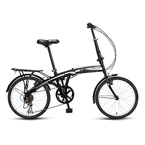 Plegables : Ffshop Bicicleta amortiguadora Adulto Ultraligero portátil de Bicicletas Plegables se Pueden Colocar en el Maletero del Coche de Bicicletas Bicicleta Plegable