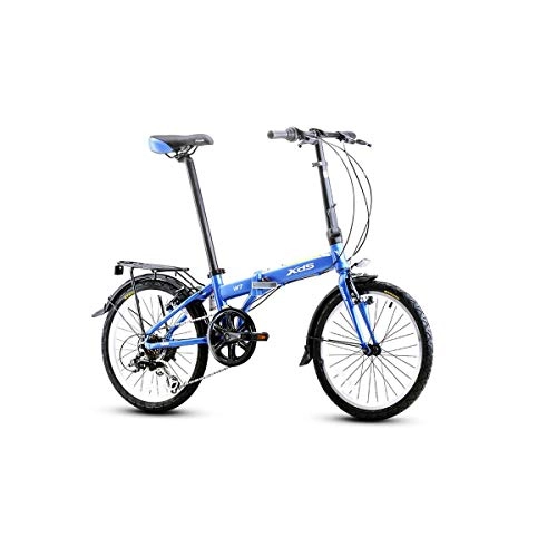 Plegables : Kehuitong Bicicleta Plegable, Bicicleta portátil Liviana de Carga rápida para Hombres y Mujeres de 20 Pulgadas y 20 velocidades, aleación de Aluminio El último Estilo, diseño Simple.