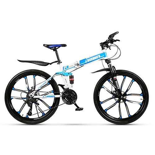 Plegables : RLF LF Plegables Bicicleta Plegable BMX Crucero De Carretera Plegables Bicicletas de montaña Bicicletas 24 / 26 Pulgadas, MTB de la Bicicleta con 10 Cortador de Ruedas 2, 24 Inch, 24speed