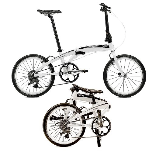 Plegables : tern Verge P9 - Bicicletas plegables - blanco 2016