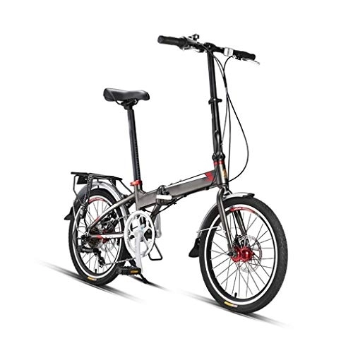 Plegables : TYXTYX Bikes Bicicleta Plegable Urbana 20" ALU, 7 velocidades, Sillin Confort, Fácil de Transportar, Unisex Adulto, Talla Unica