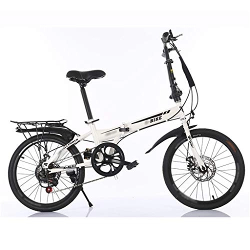 Plegables : TYXTYX Plegable de Bicicletas de 20 Pulgadas, transportable, 7 velocidades, Adultos Unisex, Talla Unica, Boy Adultos y Chica de la Bicicleta de la Bicicleta Infantil