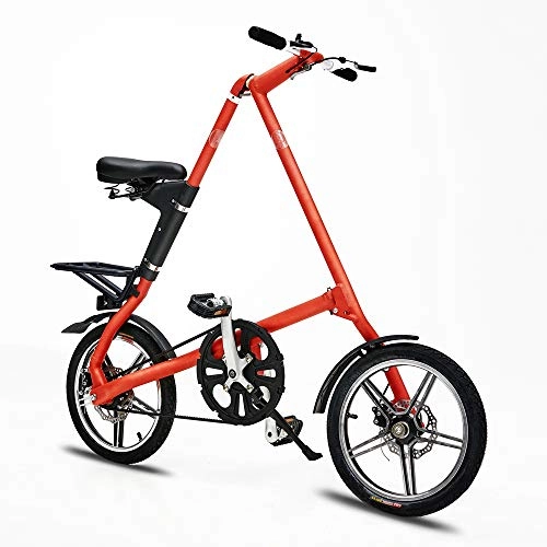 Plegables : VANYA Adulto Bicicleta Plegable de 16 Pulgadas de aleacin de Aluminio Ligero de la Ciudad Hombres y Las Mujeres de Bicicletas Pliegue Ciclo de cercanas