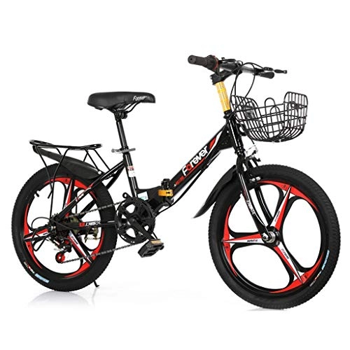 Plegables : Xiaoping Sistema de Plegado para nios Bicicleta de montaña para Bicicleta de Ciudad, Equipo de 6 velocidades para nios, Sistema de Plegado Bicicleta de 16 Pulgadas (Color : 3)