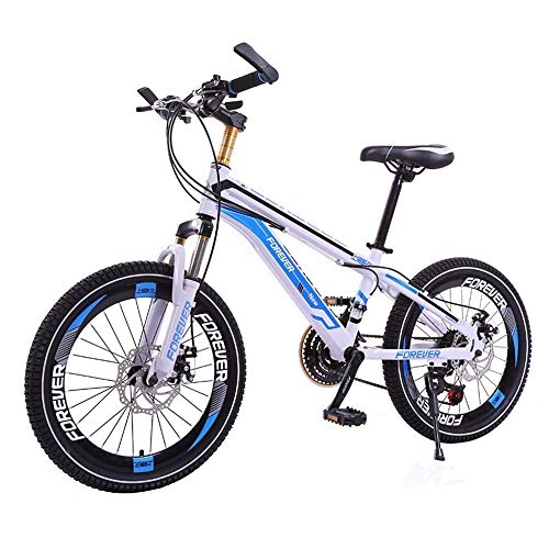 Plegables : XiXia X Bicicleta de montaña Bicicleta Doble Choque Frenos de Disco Cambio Nios Nios y nias Nios de Escuela Primaria 20 Pulgadas 21 Velocidad