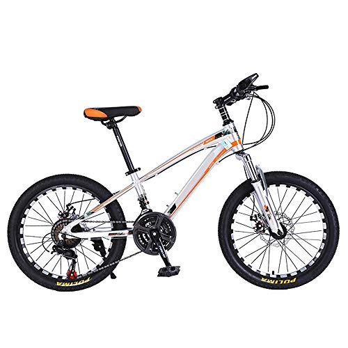 Plegables : XiXia X Bicicleta Marco de Aluminio Frenos de Disco Delanteros y Traseros Bicicleta de montaña para niños 20 Pulgadas 21 velocidades