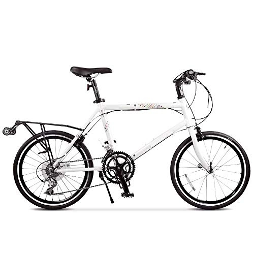 Plegables : XMIMI M Bicicleta Plegable Ocio Bicicleta de Carretera Ciudad Bicicleta Plataforma Versin 20 Pulgada 18 Velocidad