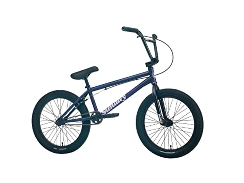 BMX Bike : Sunday 2022 Scout 20 Inch Complete Bike Matte Translucent Purple 20.75TT