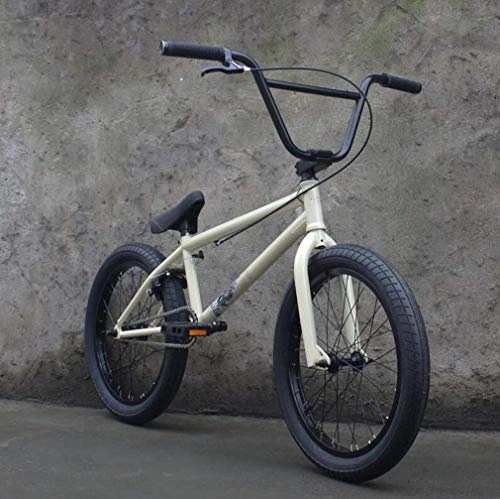 BMX Bike : SWORDlimit 20-Inch BMX Bike Freestyle for Beginner To Advanced Riders, 4130 Chrome Molybdenum Steel Frame, 25X9t BMX Gearing, 8.75 Inch Handlebar And U-Shaped Brake Design