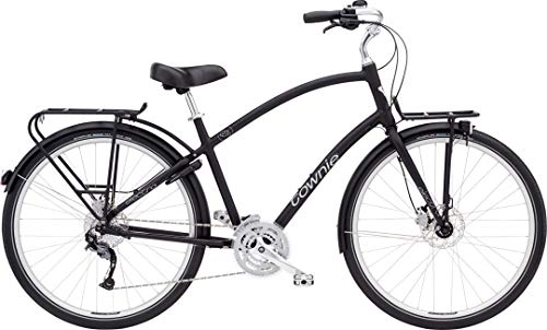 Comfort Bike : Electra Bicycle CO. TOWNIE COMMUTE 27D EQ LADIES Bike black satin