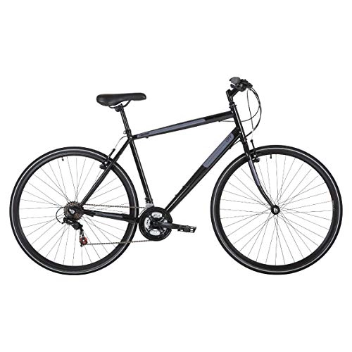 Comfort Bike : Freespirit City Mens Urban Bike Bicycle Black 19