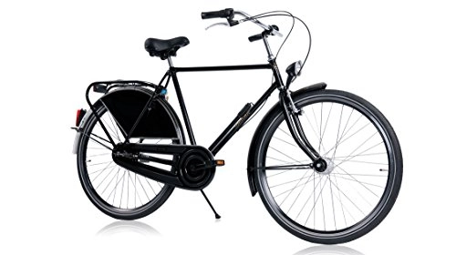 Comfort Bike : HOLLANDER, classic Dutch bike, black, 3 speed Shimano, frame size 57cm