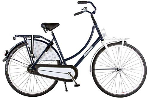Comfort Bike : Kubbinga Women's Salutoni Urban Transport Jeans Ladies Bike, Matt Black / White, 28-Inch