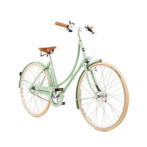 Comfort Bike : Pashley 'Ladies Poppy Wheel-Elegant Sachlichkeit Light and beschwingtes Cycling-Fresh Colours-3Speed Gear Shift Frame 22-Peppermint Green Chic-Lightweight, Comfortable, light green