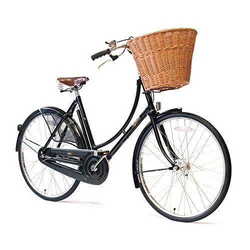 Comfort Bike : Pashley Princess Classic-The Classic Ladies Bicycle Retro British Made Timeless Elegance-For You-Shopping and is Style 3Speed Hub Gear-Frame 17.5Black Classic Retro Regal, Black
