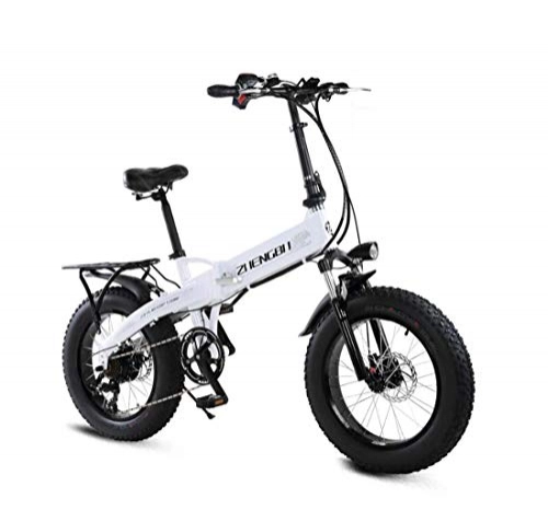 Electric Bike : 20 Inch Adult Foldable Mountain Electric Bike, 350W 48V Lithium Battery, Aluminum Alloy Super Long Cruising Ability Electric Bicycle, B