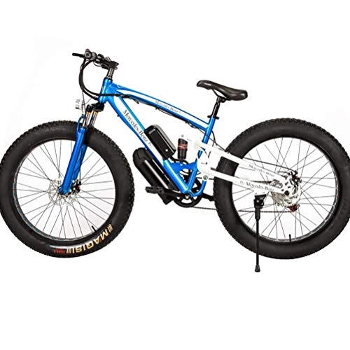 Electric Bike : 36V 350W 15AH 26 x 4.0 Inch Fat Tire 7 speed Shimano Shifting Lever Electric Bike, for Adult Female / Male for mountain bike snow bike Double disc brakes