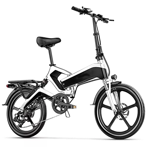 Electric Bike : BEDRE Adult Electric Bicycles, Electric Bike Folding Electric Bike Long Distance Electric Bike