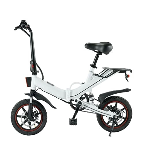 Electric Bike : BEDRE Adult Electric Bicycles, Motor Electric Mountain Bike 16 Inches Tyres Folding Bicycle