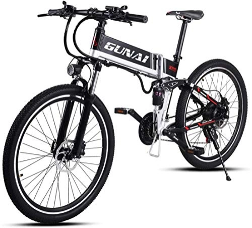 Electric Bike : Bicycle Electric Bicycle Mountain Bike Cross Country 48V Lithium Battery 500W 21 Speed Be Applicable Mountain Outdoor Removable Battery / A / Load bearing250KG