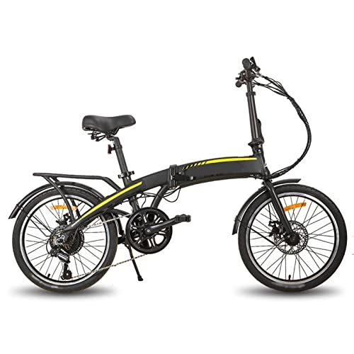 Electric Bike : bzguld Electric bike 21.7 MPH 250W Folding Electric Bike for Adult 48V15Ah Lithium Battery Ebike 20 inch Fat Tires Electric Bicycles for Woman and Man Max Load 330 lbs