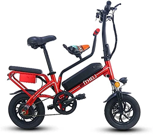 Electric Bike : CASTOR Electric Bike Bikes, Electric Bike Folding LED Display Electric Bicycle Commute EBike 350W Motor, Three Modes Riding Assist Range for Sports Outdoor Cycling Travel Commuting