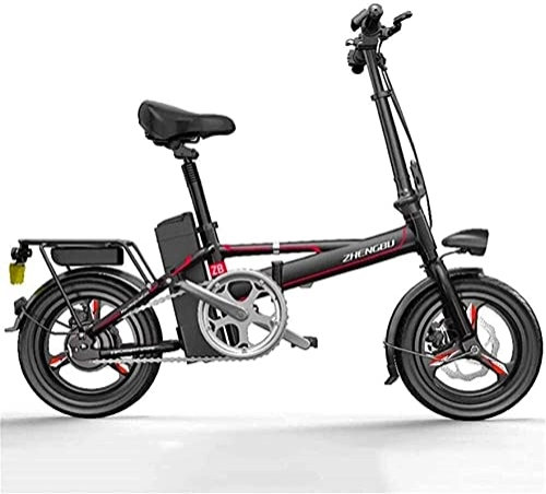 Electric Bike : CASTOR Electric Bike Fast Electric Bikes for Adults Folding Lightweight Electric Bike 400W High Performance Rear Drive Motor Power Assist Aluminum Electric Bicycle Max Speed up to 20 Mph