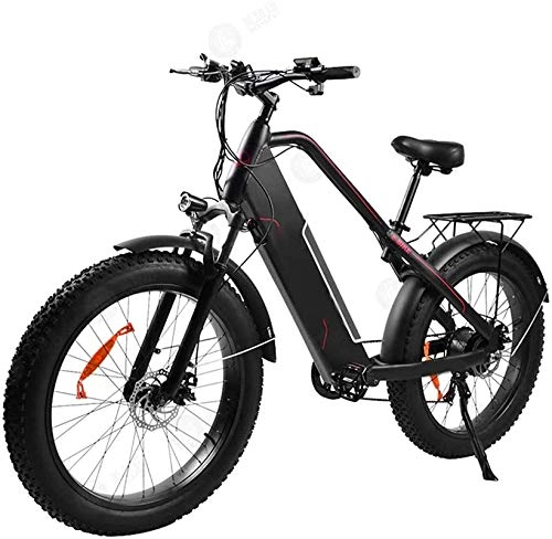 Electric Bike : CASTOR Electric Bike Folding Electric Bike Adult 500w 7 Speed 48v 12ah Removable Lithiumion Battery 4.0 Fat Tire All Terrain Foldaway Commuter Snow Bicycle