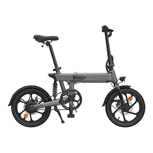 Electric Bike : CCAN HUHN ial Folding Electric Bike Bicycle Portable Adjustable Foldable for Cycling Outdoor