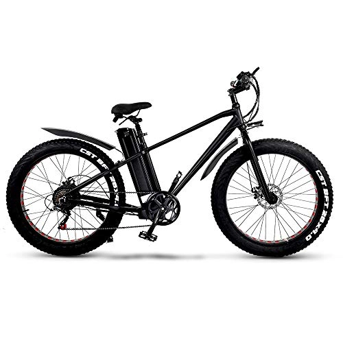 Electric Bike : CMACEWHEEL KS26 750W Powerful Electric Bike, 26 Inch 4.0 Fat Tire Mountain Bike, 48V 15Ah / 20Ah Battery, Front & Rear Disc Brake (20Ah)